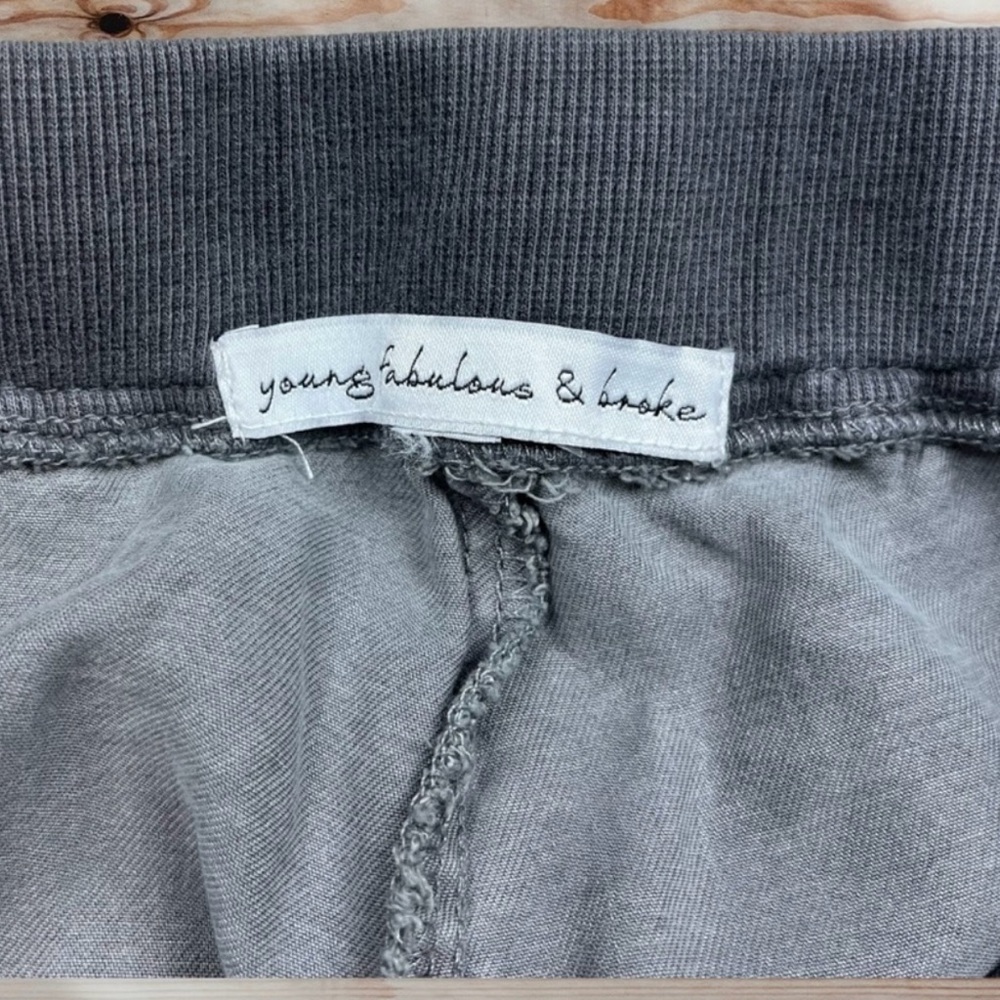 Young Fabulous & broke Women's Gray Cargo utilix Jogger Pants - Picture 5 of 7